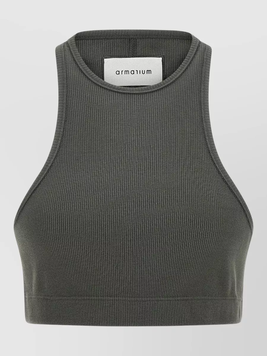 Armarium ribbed cotton sleeveless tank top set