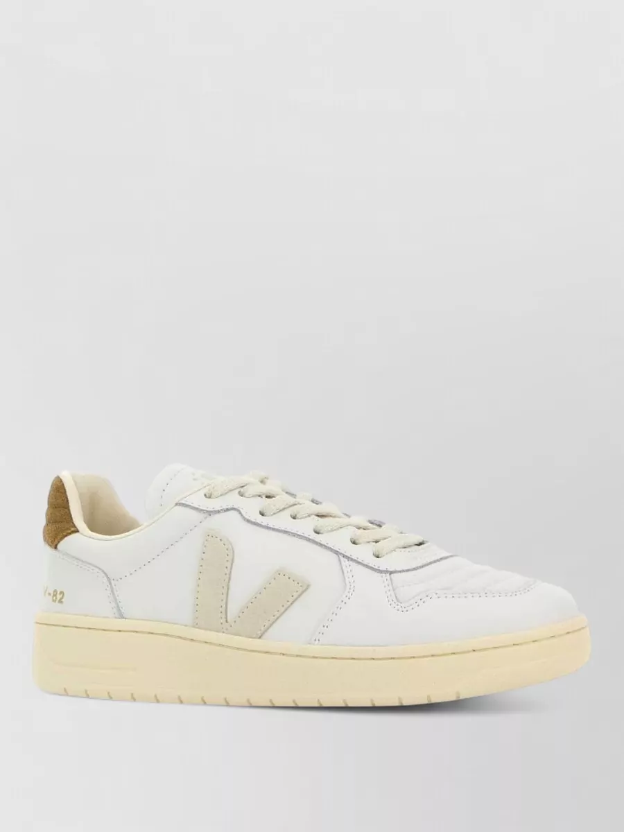Veja leather lace-up sneakers
