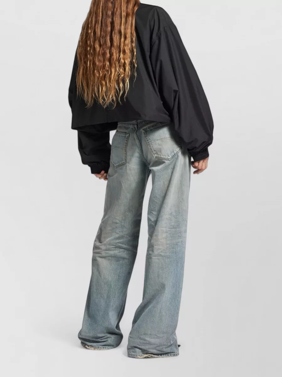 Balenciaga Hooded Windbreaker Jacket Long Sleeve Design