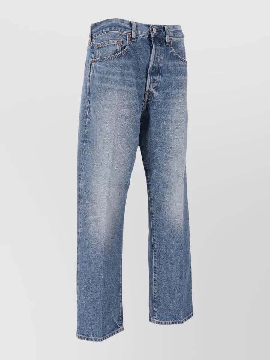 Ralph Lauren Relaxed Straight Cropped Ankle Trousers Belt Loops