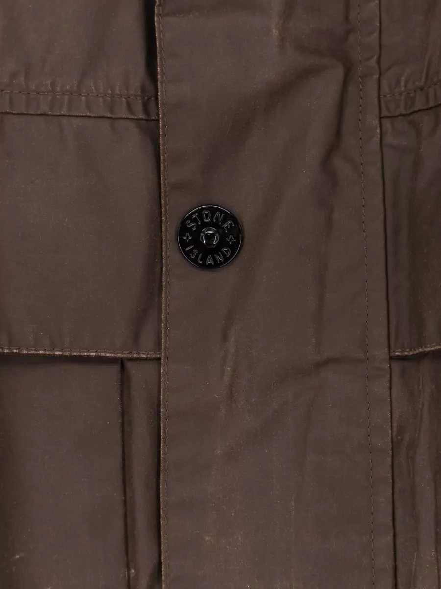 Stone Island Coated Relaxed-Fit Field Jacket