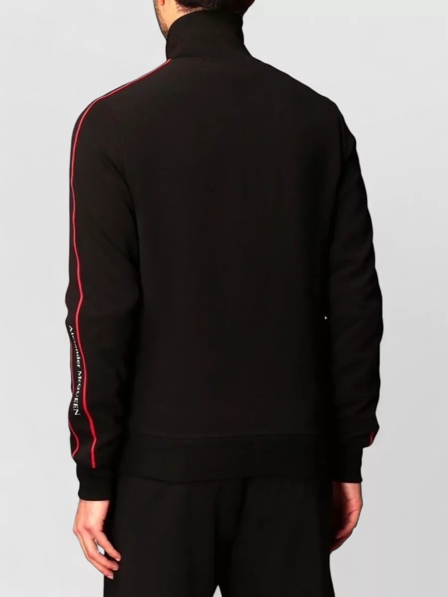 Alexander Mcqueen Black Sport Jacket