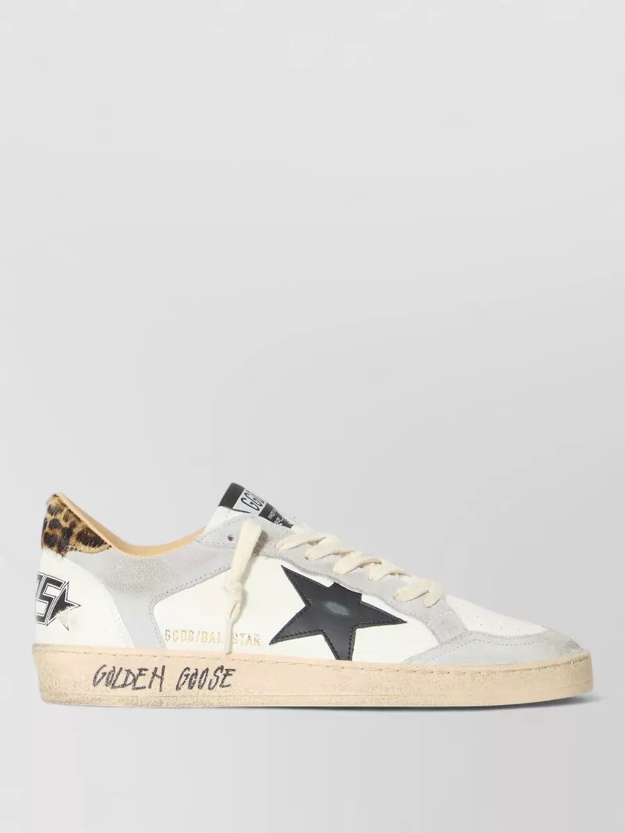 Golden Goose Leather Low-Top Sneakers