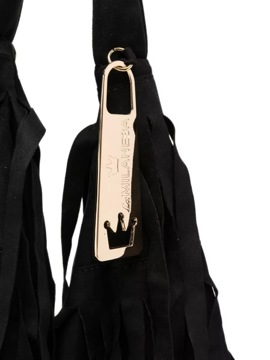 La Milanesa Fringe Shoulder Bag