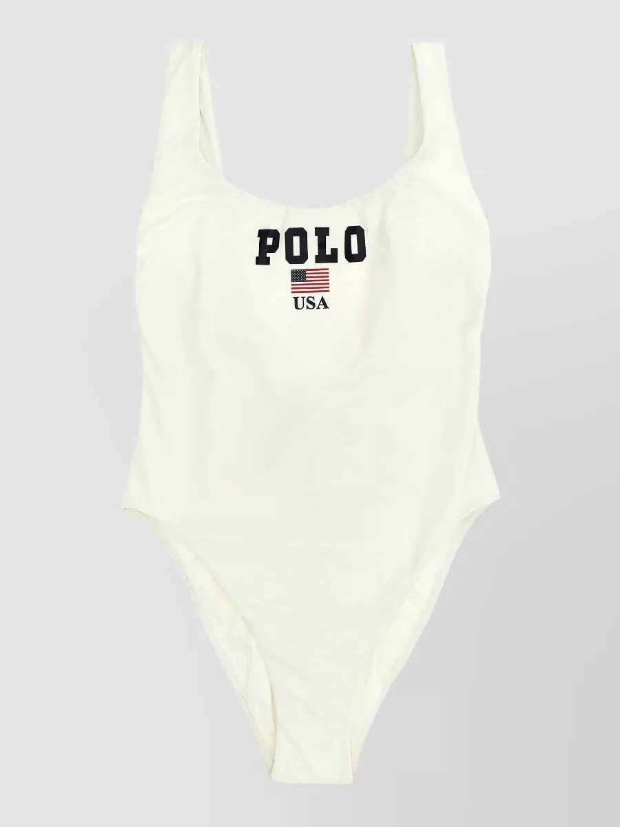 Polo Ralph Lauren Printed One-Piece Swimsuit