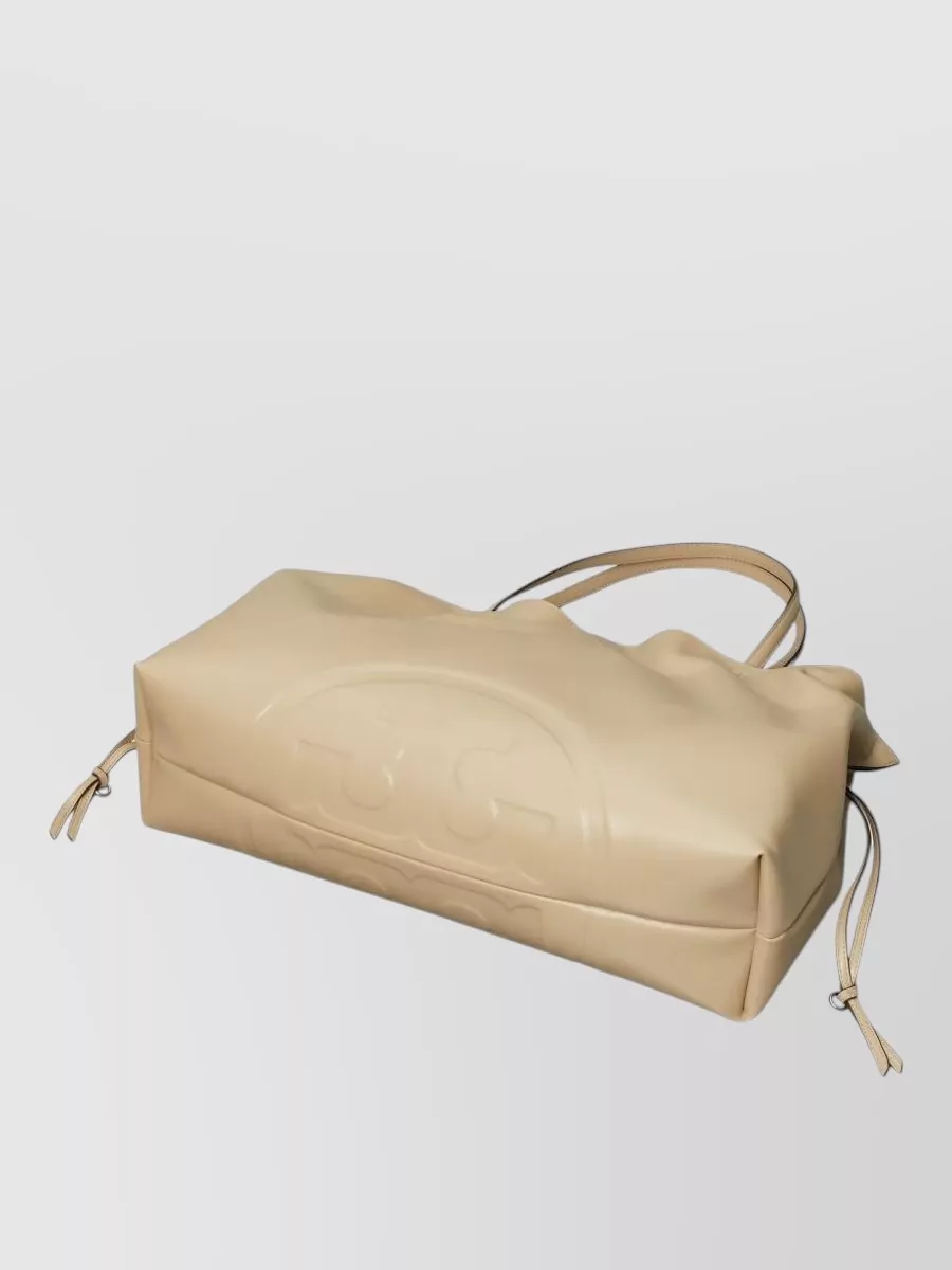 Tory Burch Ella Drawstring Tote Bag Double Handle