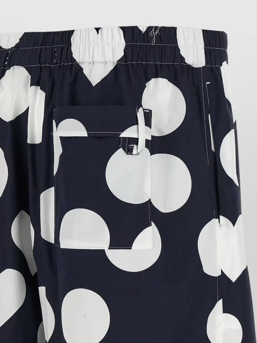 Jacquemus Cotton Printed Bermuda Shorts