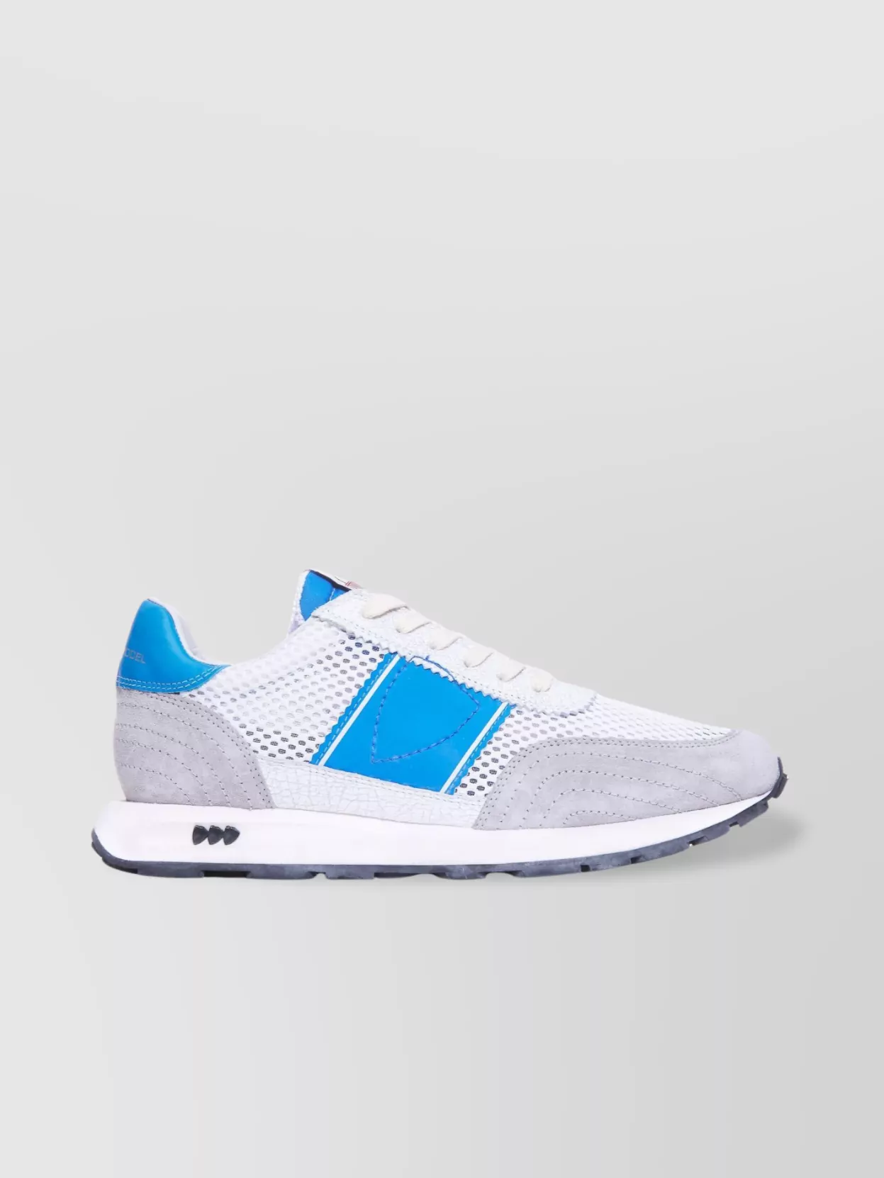 Shop Philippe Model Low Top Sneakers Featuring Suede Overlays