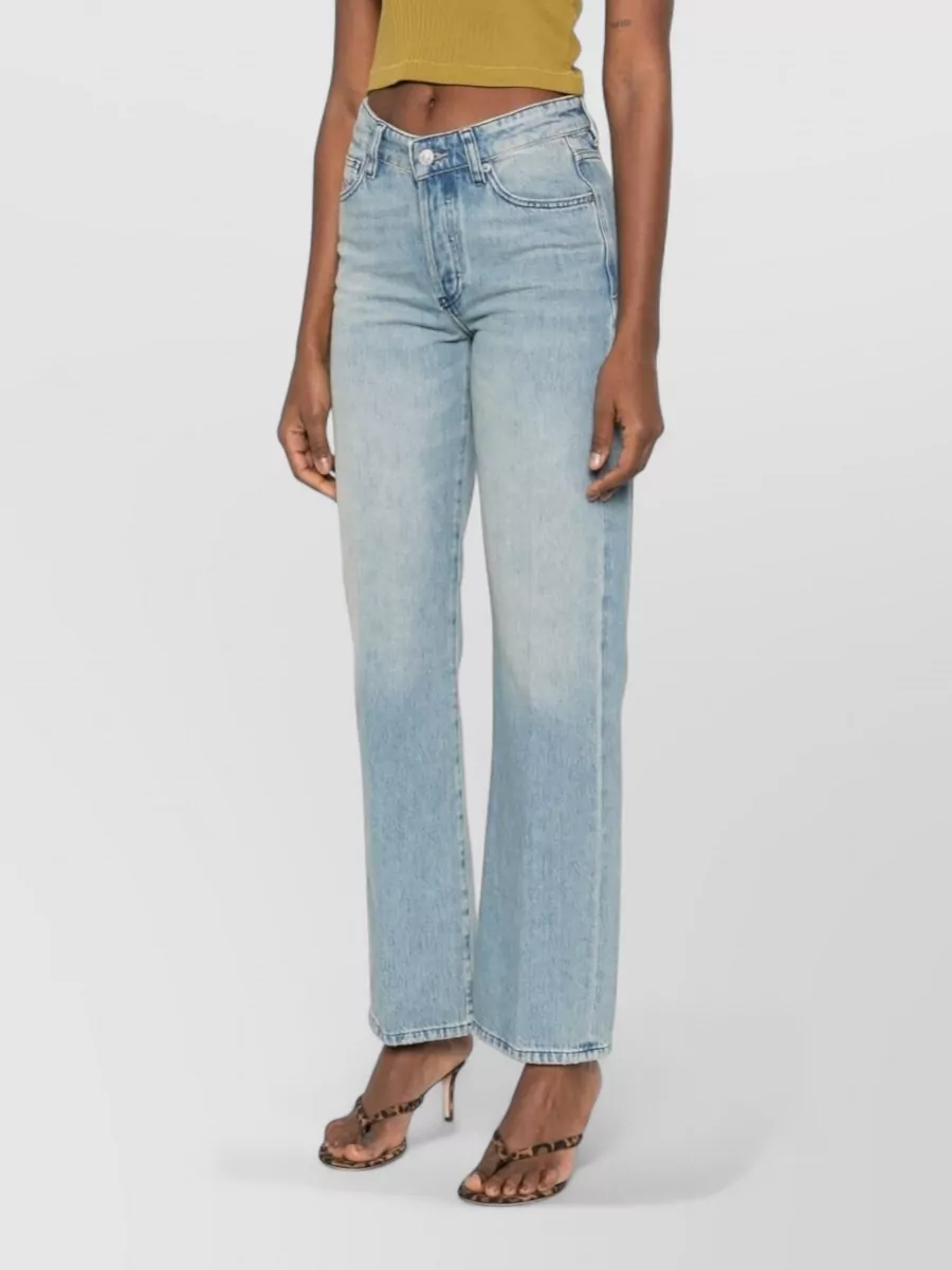 Diesel Straight Fit Trousers Five Pocket Design