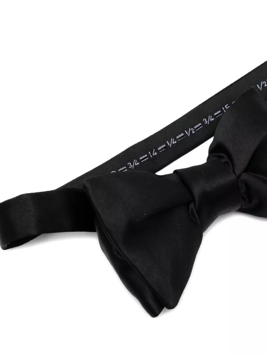 Tom Ford Satin Bow Tie Adjustable Strap