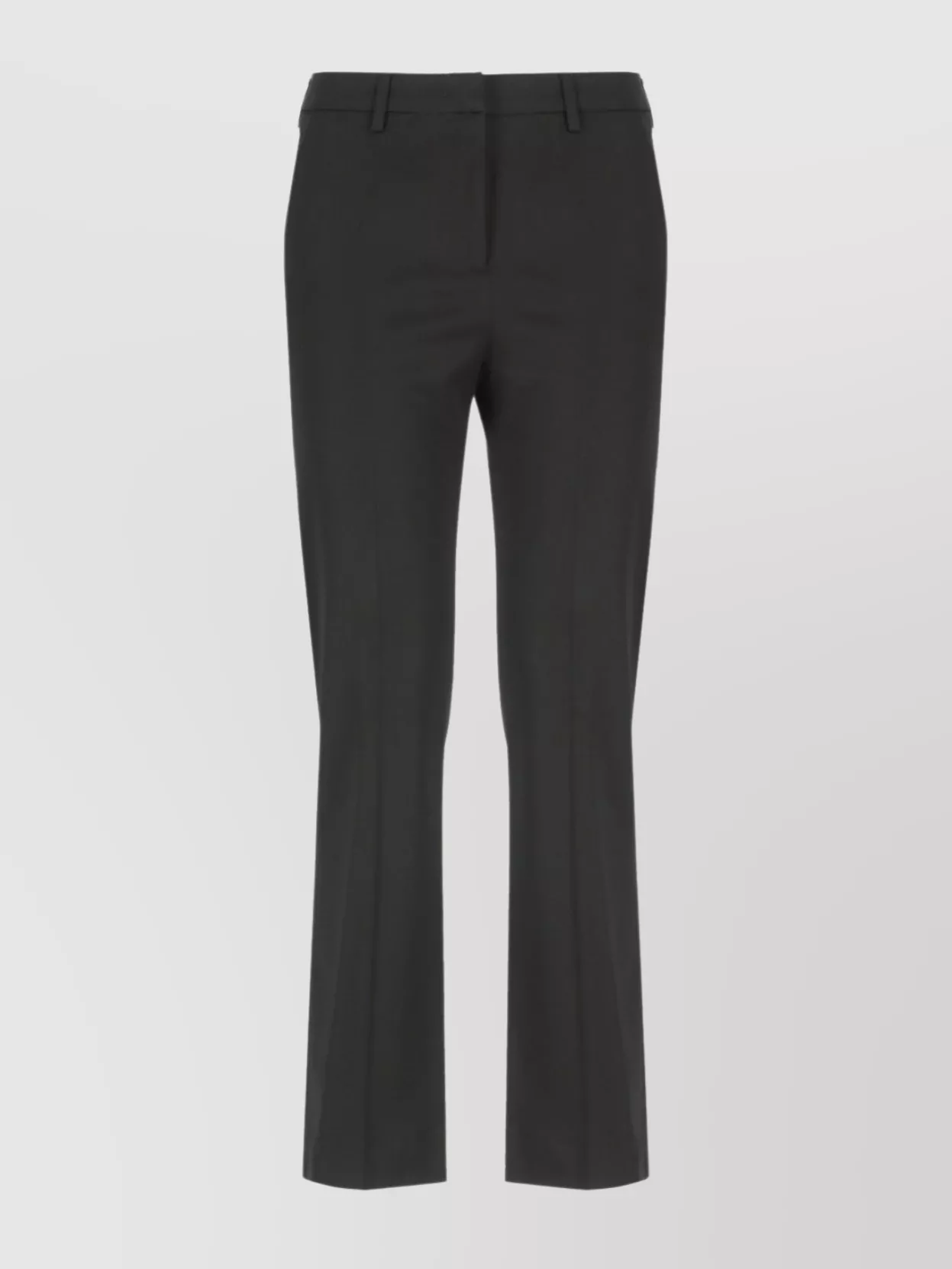 Pt Torino Woman Pants Dark Brown Size 12 Virgin Wool, Elastane In Black