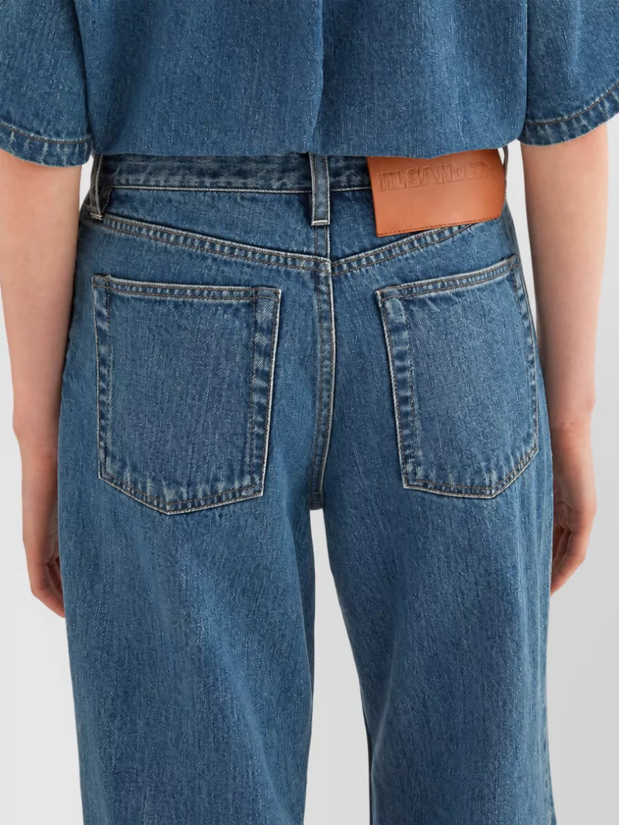 Jil Sander Denim Wide-Leg Jeans