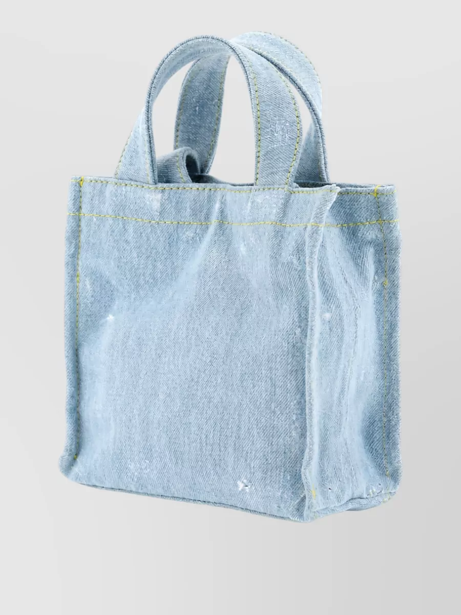 Acne Studios Denim Mini Shopper Bag