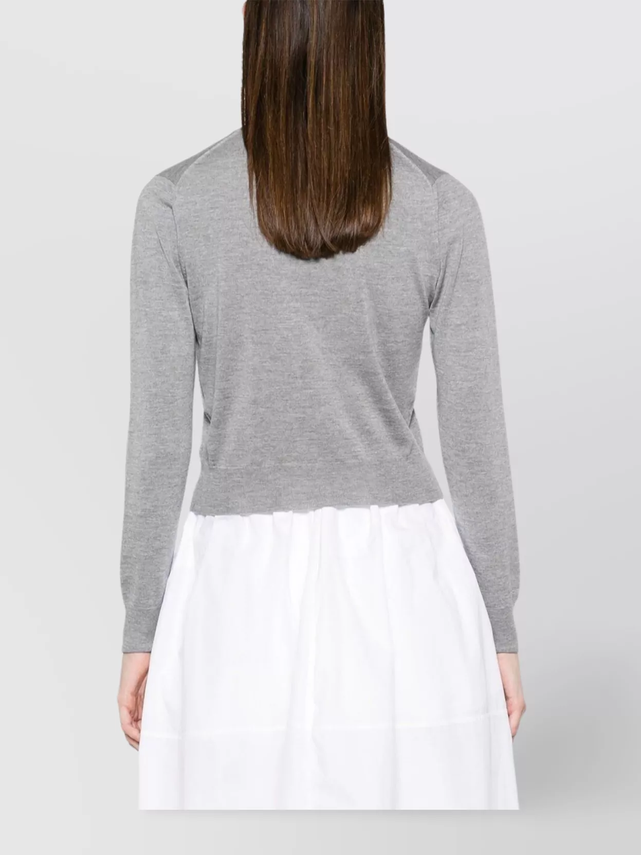 Shop Maison Kitsuné Fox Baby Patch Regular Cardigan In Blue