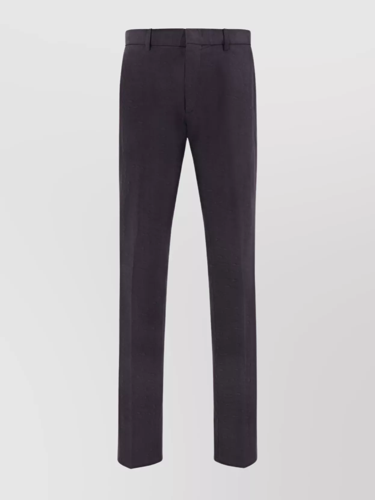 Shop Zegna Trousers With Belt Loops Waistband
