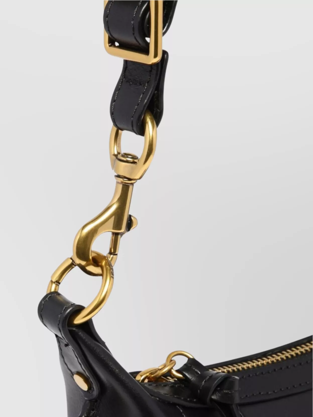 Isabel Marant Hardware Gold-Tone Studded Detailing Adjustable Strap