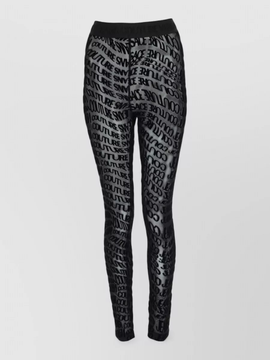 Versace Jeans Couture logo-print leggings