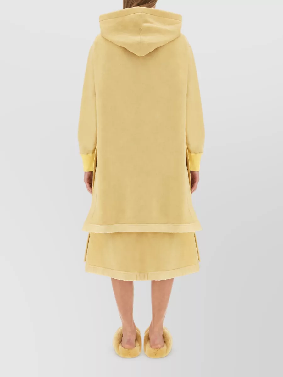 Jil Sander Hooded Knitted Dress