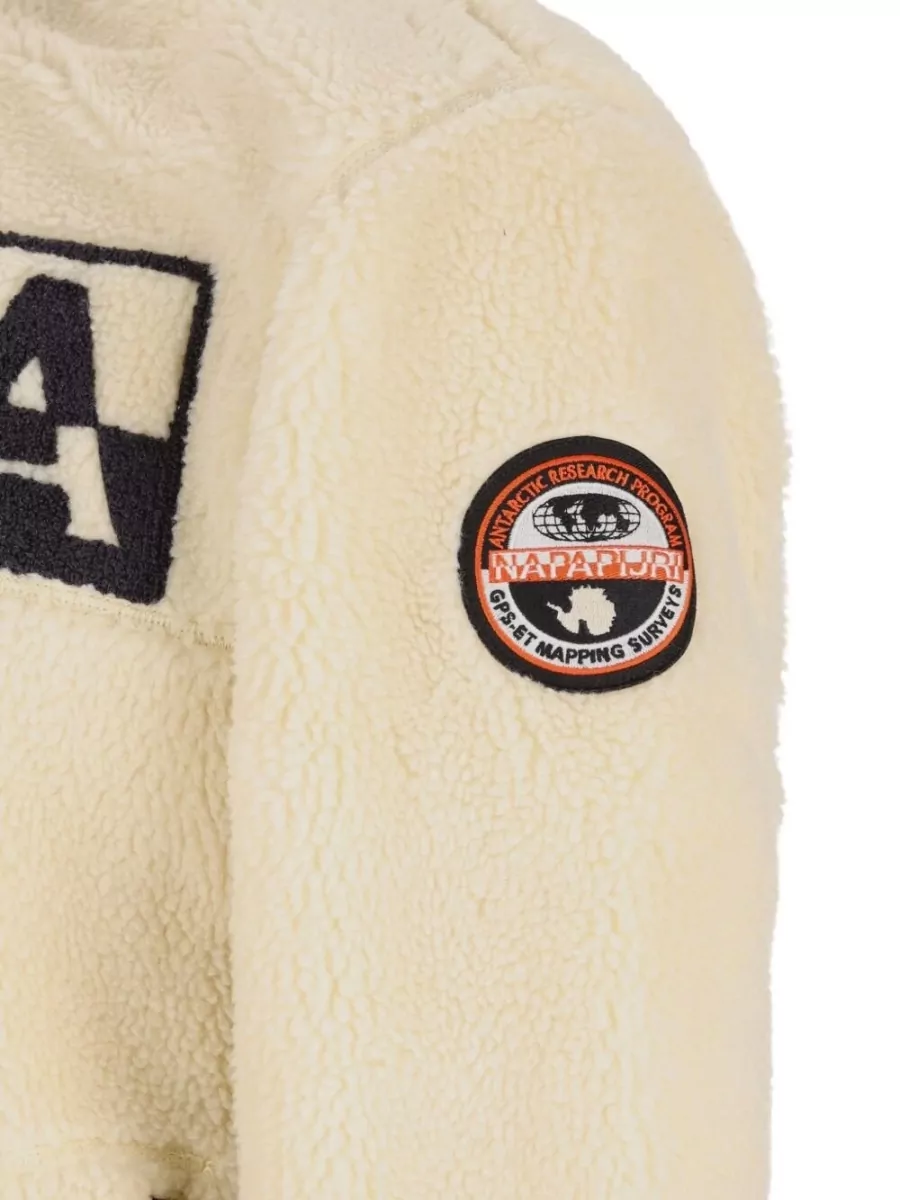 Napapijri Fleece Zip-Up Jacket