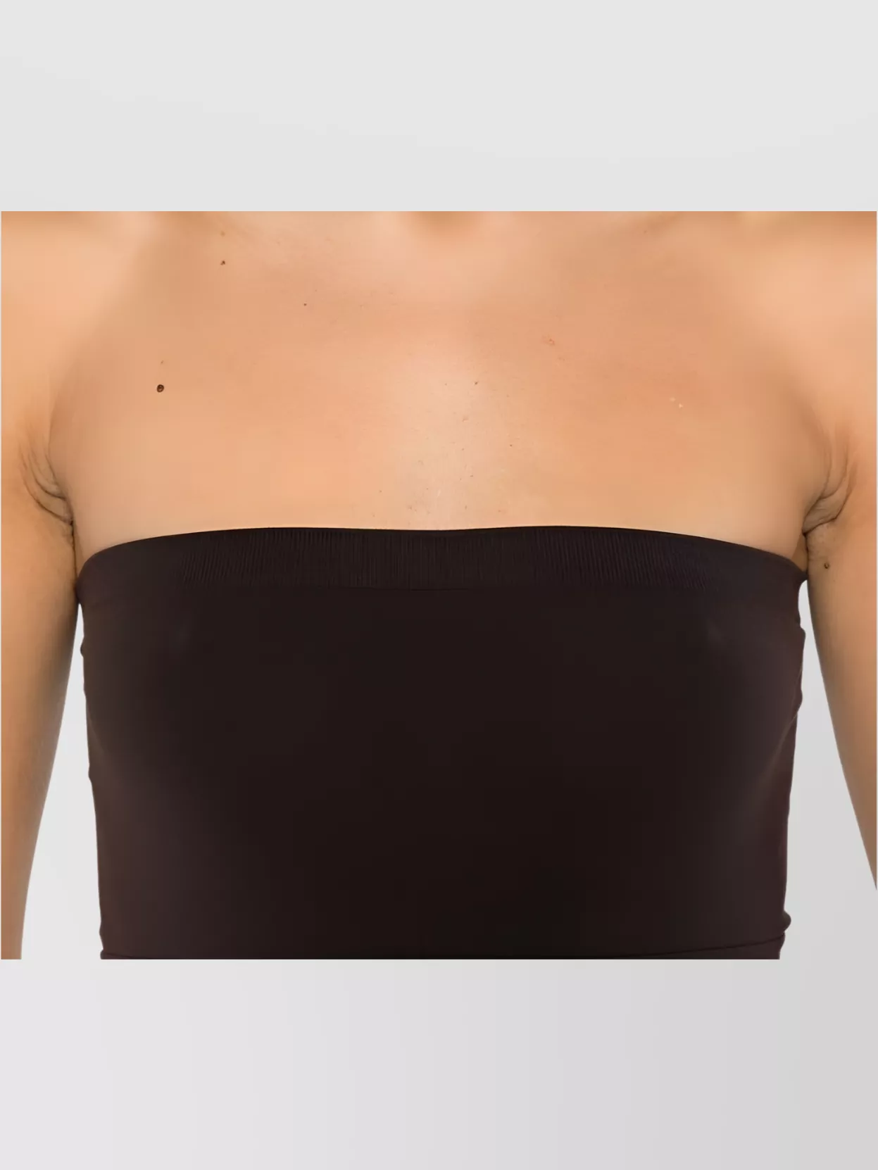 Wolford Strapless Cropped Seamless Stretch Top