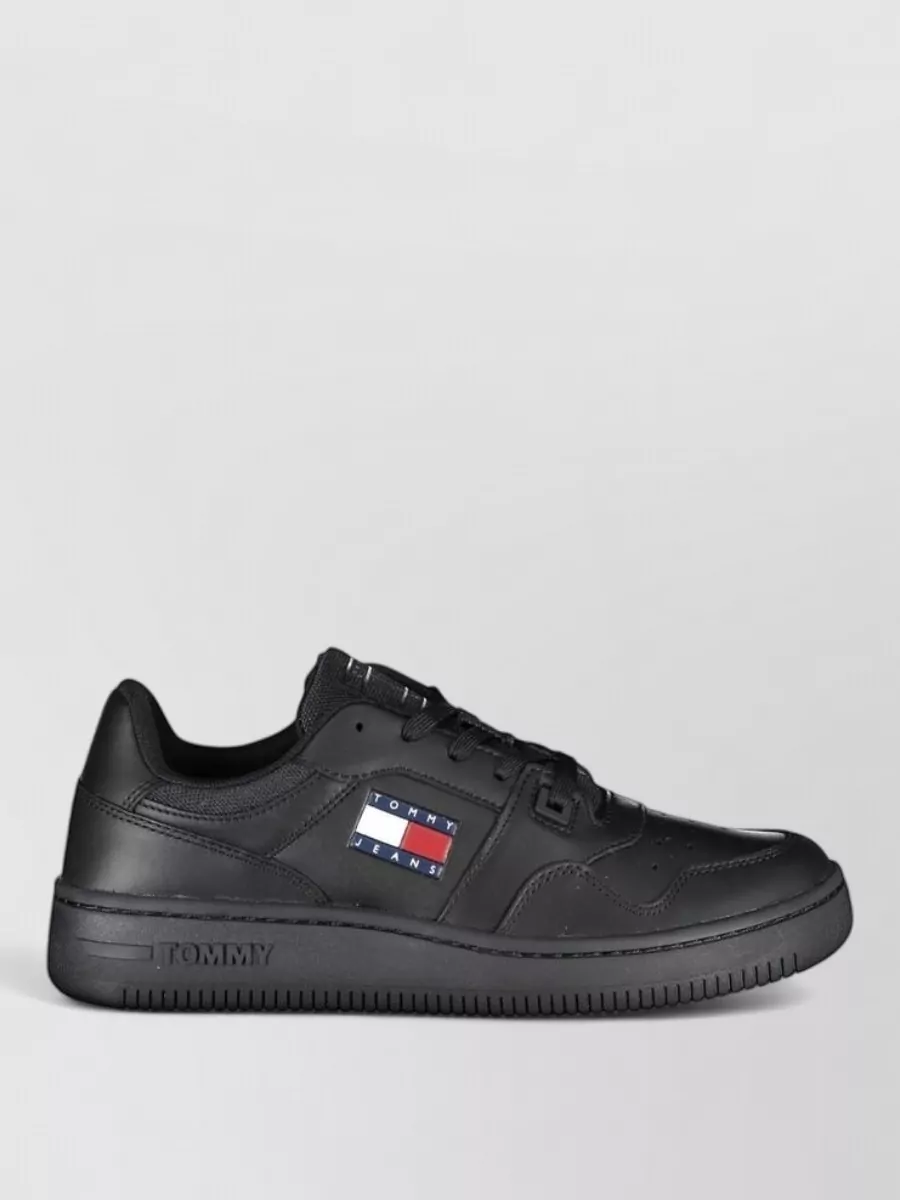 Tommy Hilfiger leather lace-up sneakers