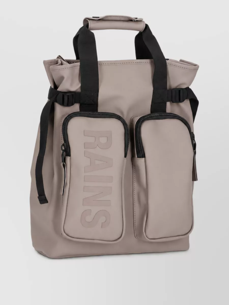Rains waterproof tote backpack