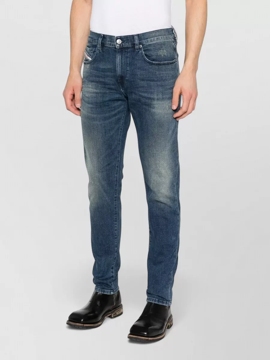 Diesel 2019 Straight Trousers Belt Loops Five Pockets
