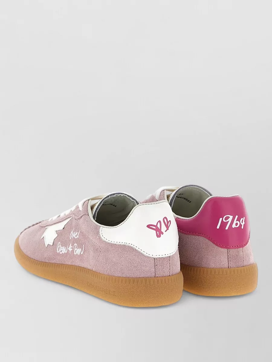 Dsquared2 Rebels Sneakers Contrast Heel Tab Embroidery