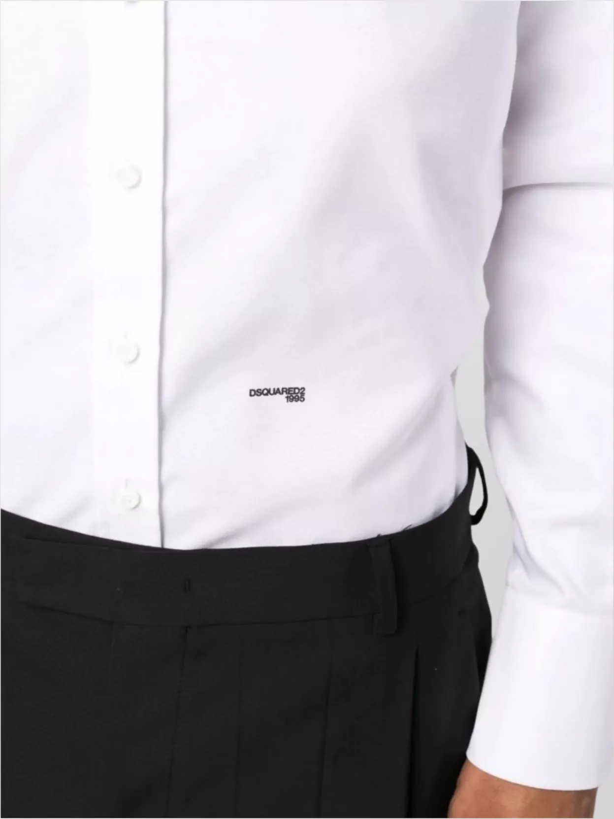 Dsquared2 Slim Fit 70S Style Button Down Shirt