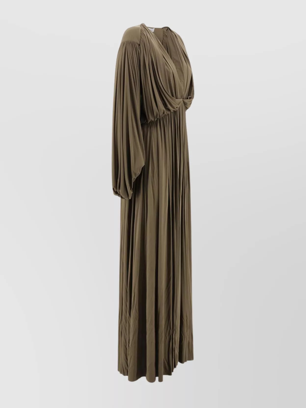 Philosophy Draped Waistband V-neck Sleeves Dress