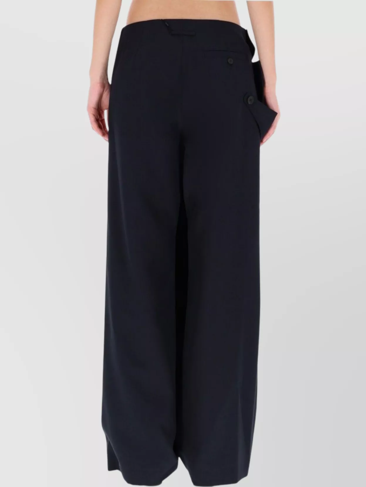 Jean Paul Gaultier Pantaskirt With Trench Details In Blue