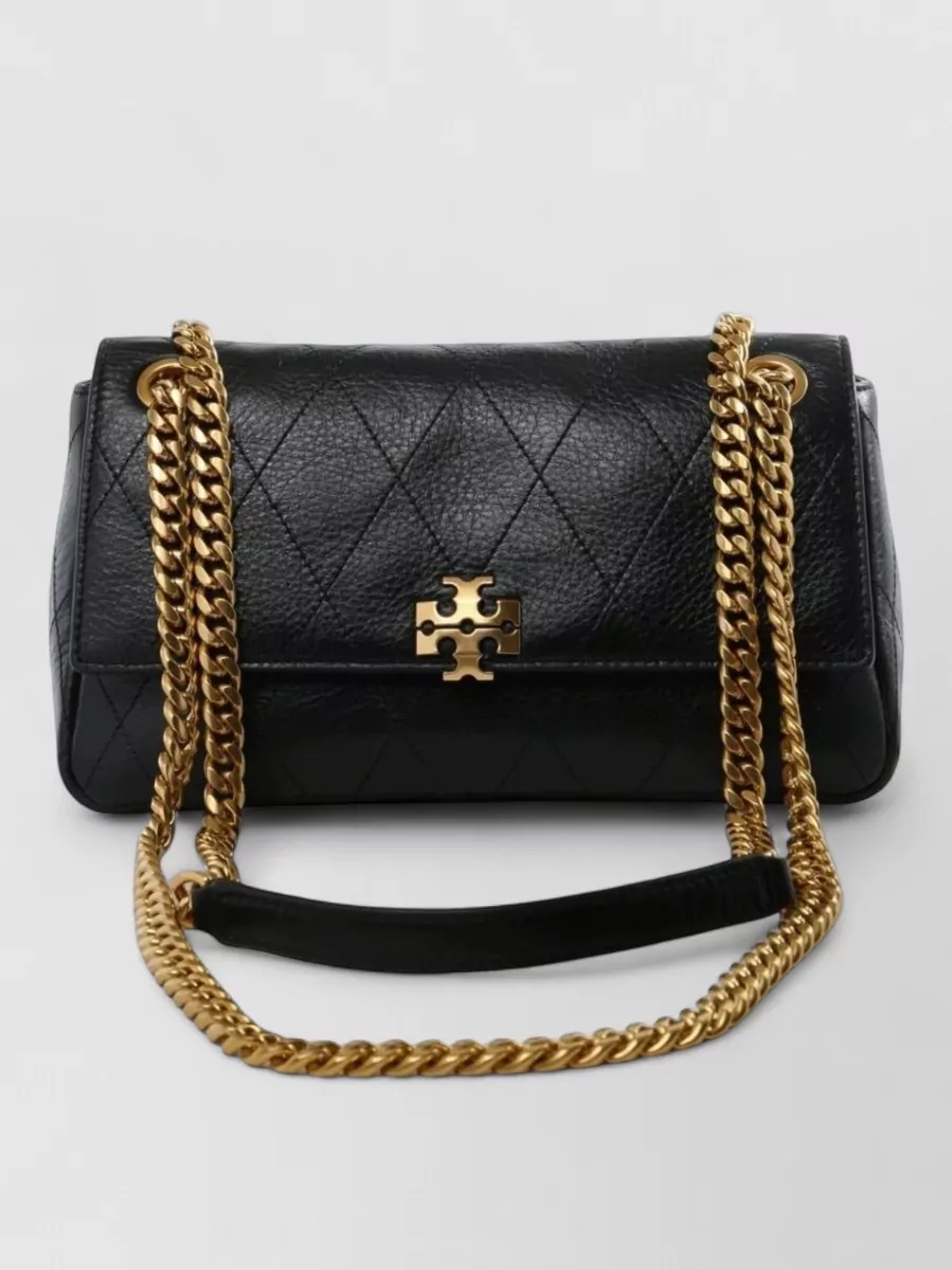 Tory Burch leather quilted crossbody bag