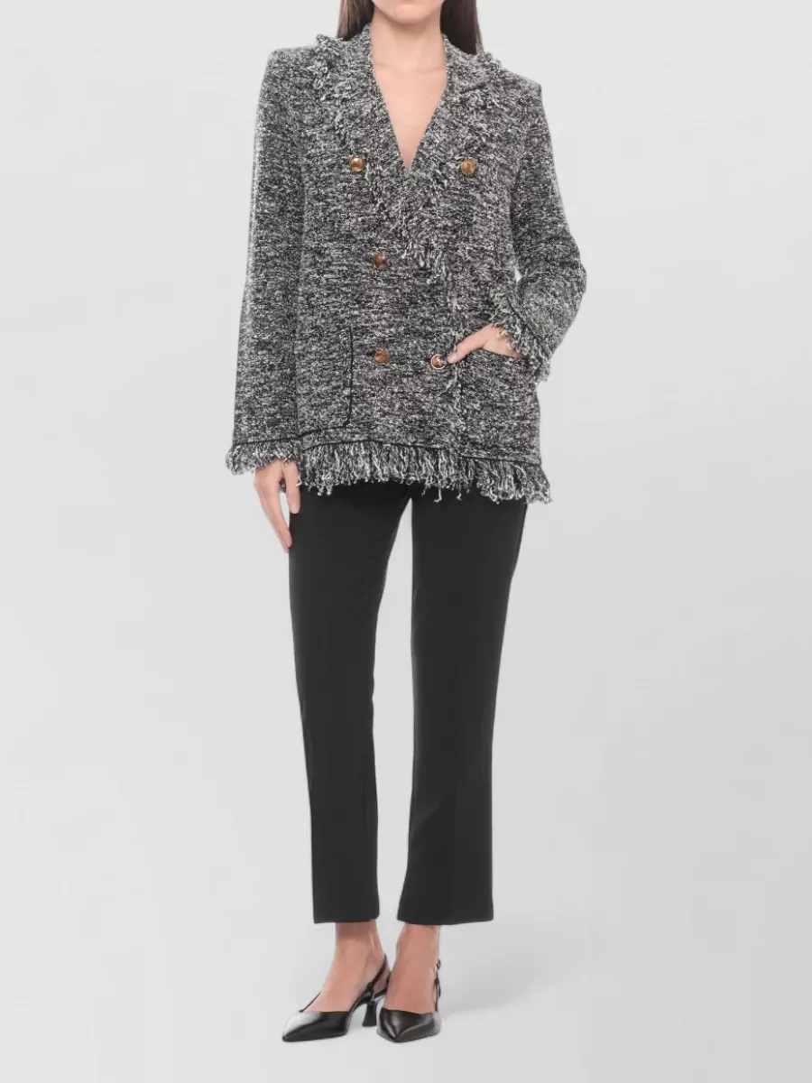 Elisabetta Franchi Straight-Leg Suit Trousers