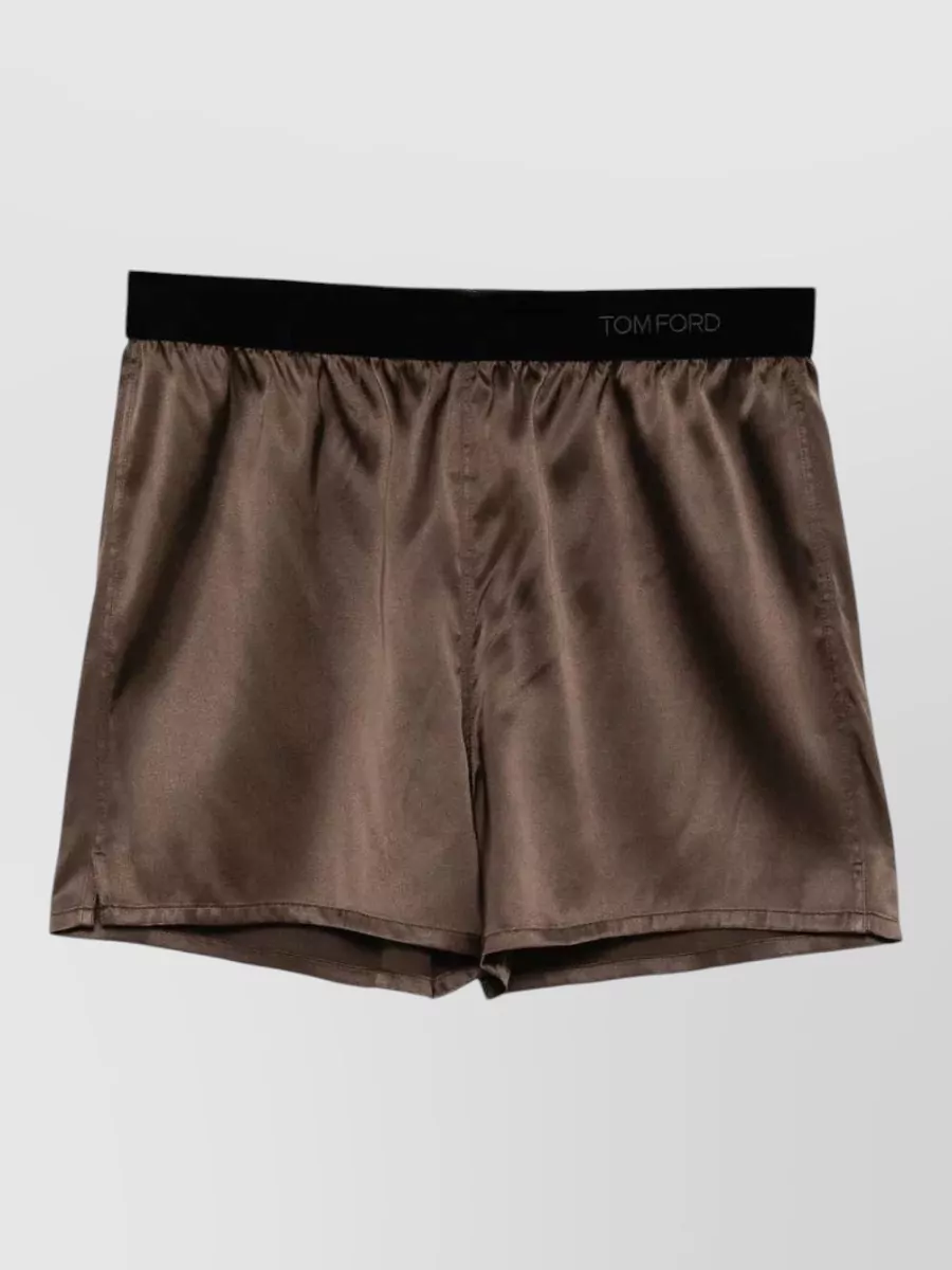 Tom Ford silk satin pyjama shorts