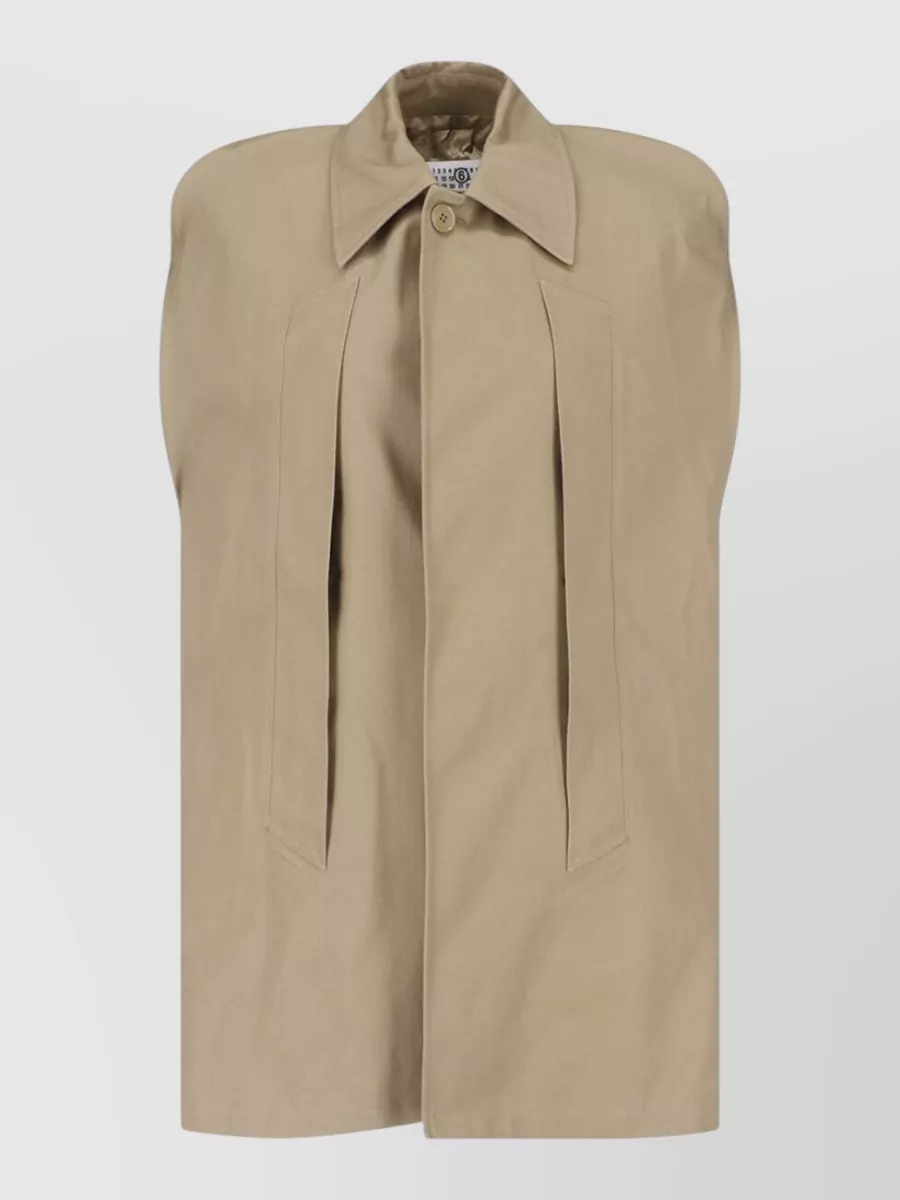 Mm6 Maison Margiela cotton cape
