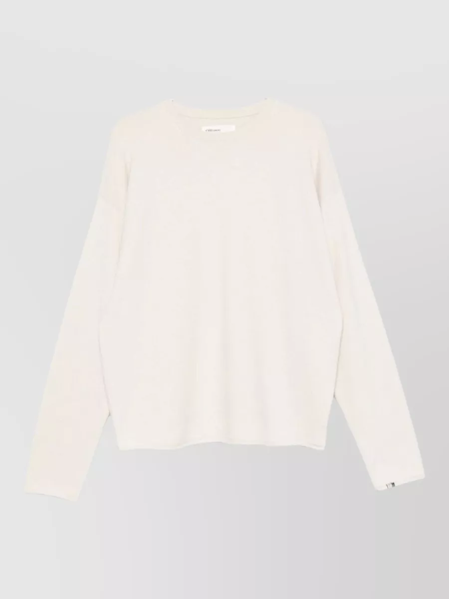 Extreme Cashmere cashmere ribbed crewneck sweatshirt