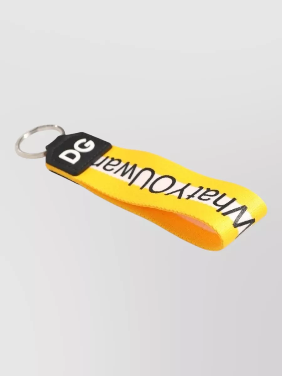 Dolce&Gabbana Logo Keychain