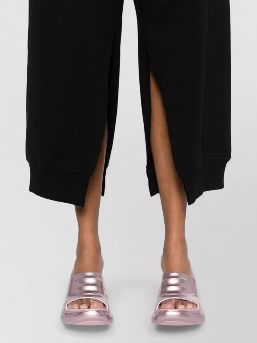 Mm6 Maison Margiela Cotton Straight-Leg Trousers
