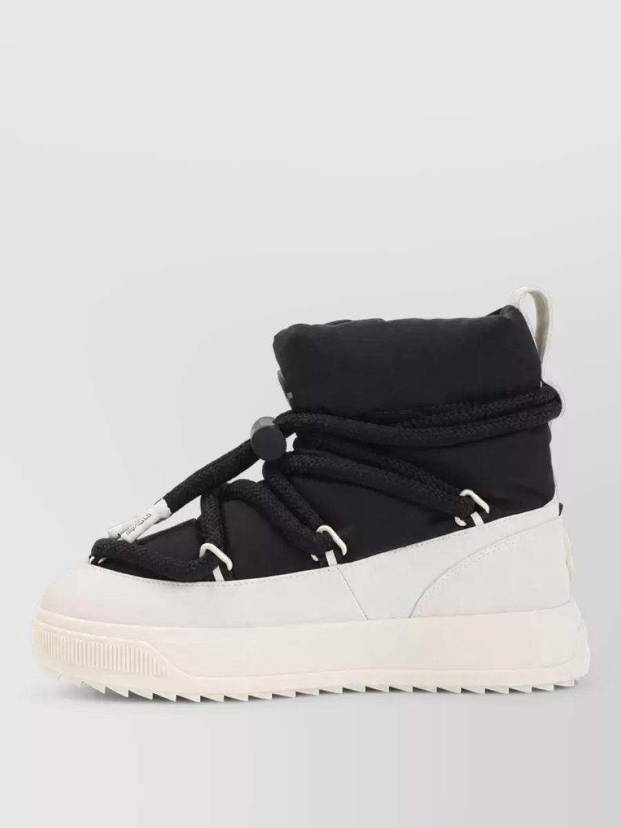 Moncler Quilted Hi-Top Sneakers