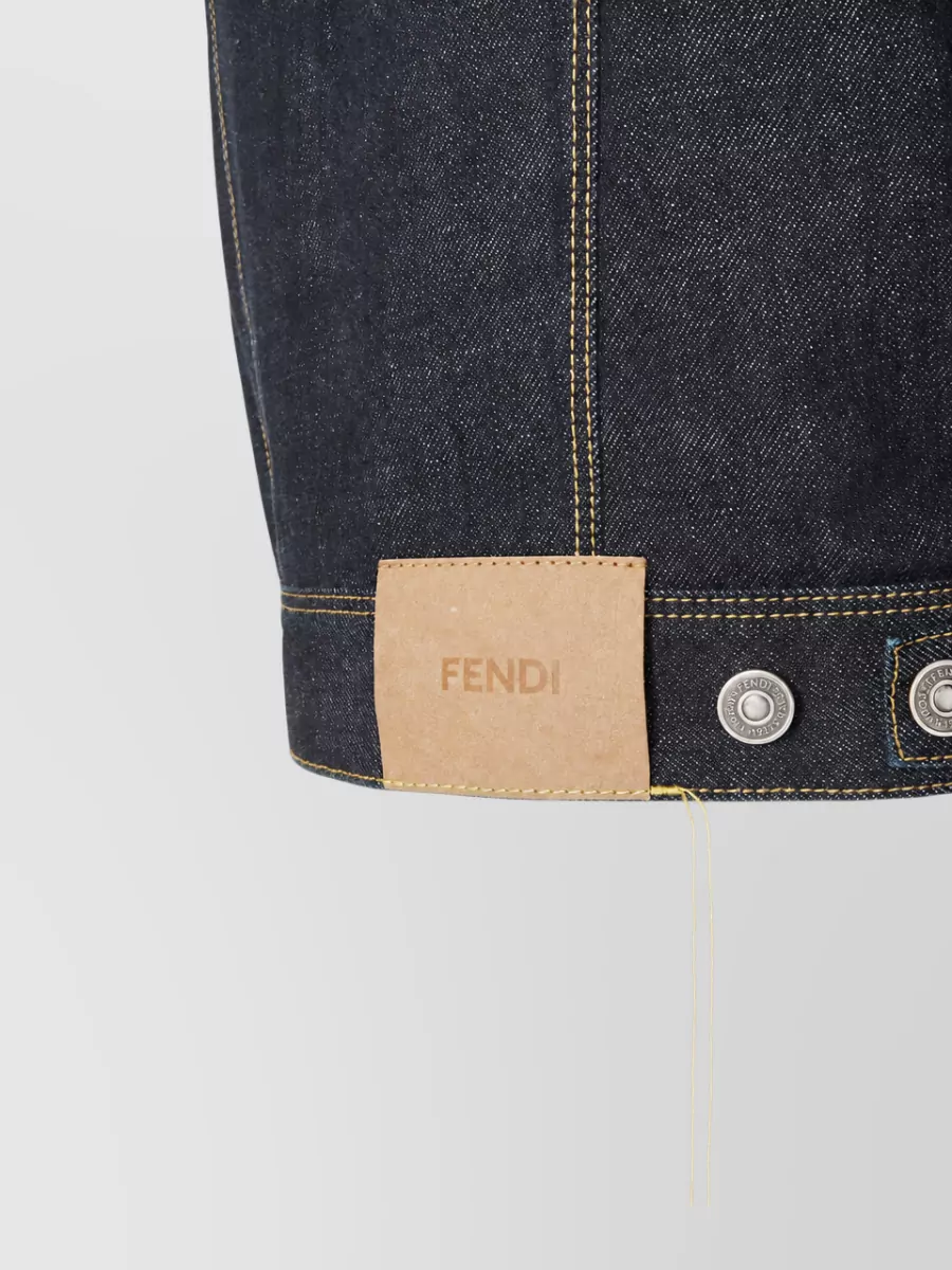 Fendi Slim-Fit Denim Jacket