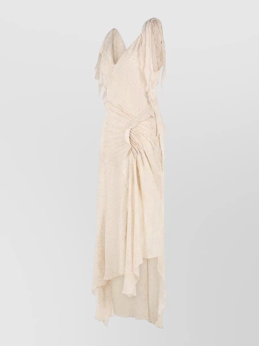 Isabel Marant Printed Silk Maxi Dress