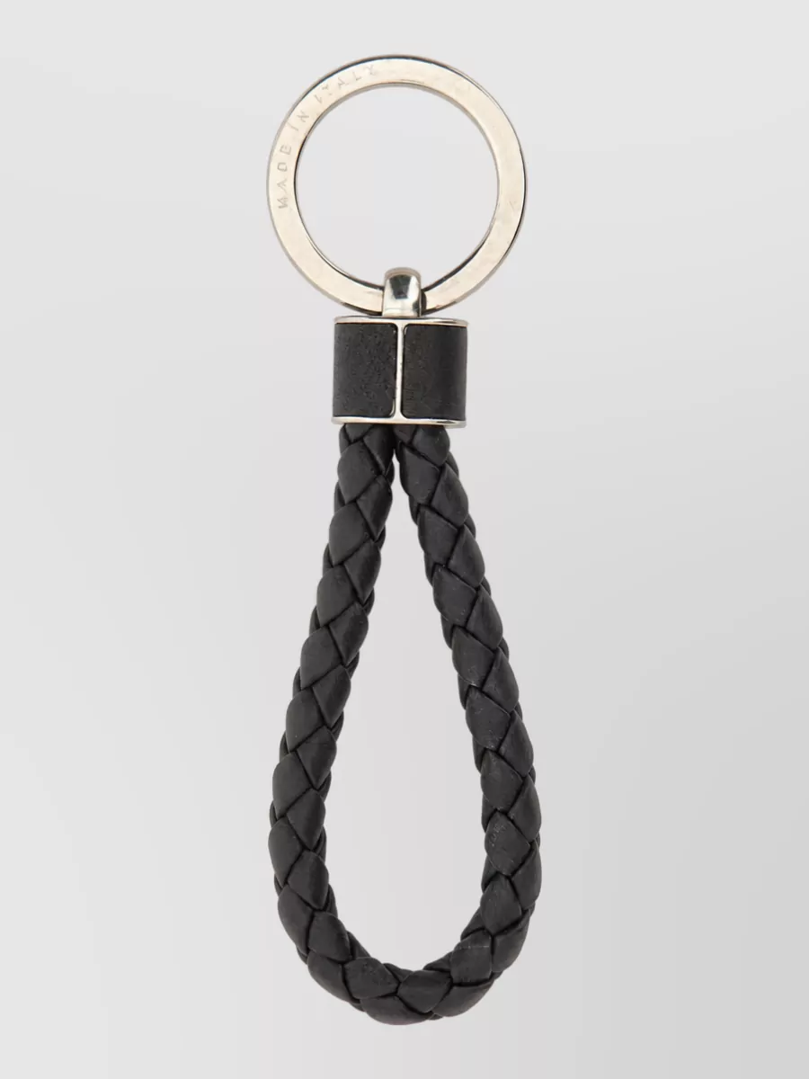 Bottega Veneta leather keychain