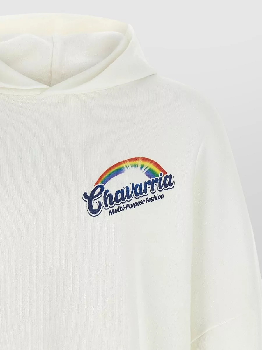 Willy Chavarria Cotton Printed Hoodie