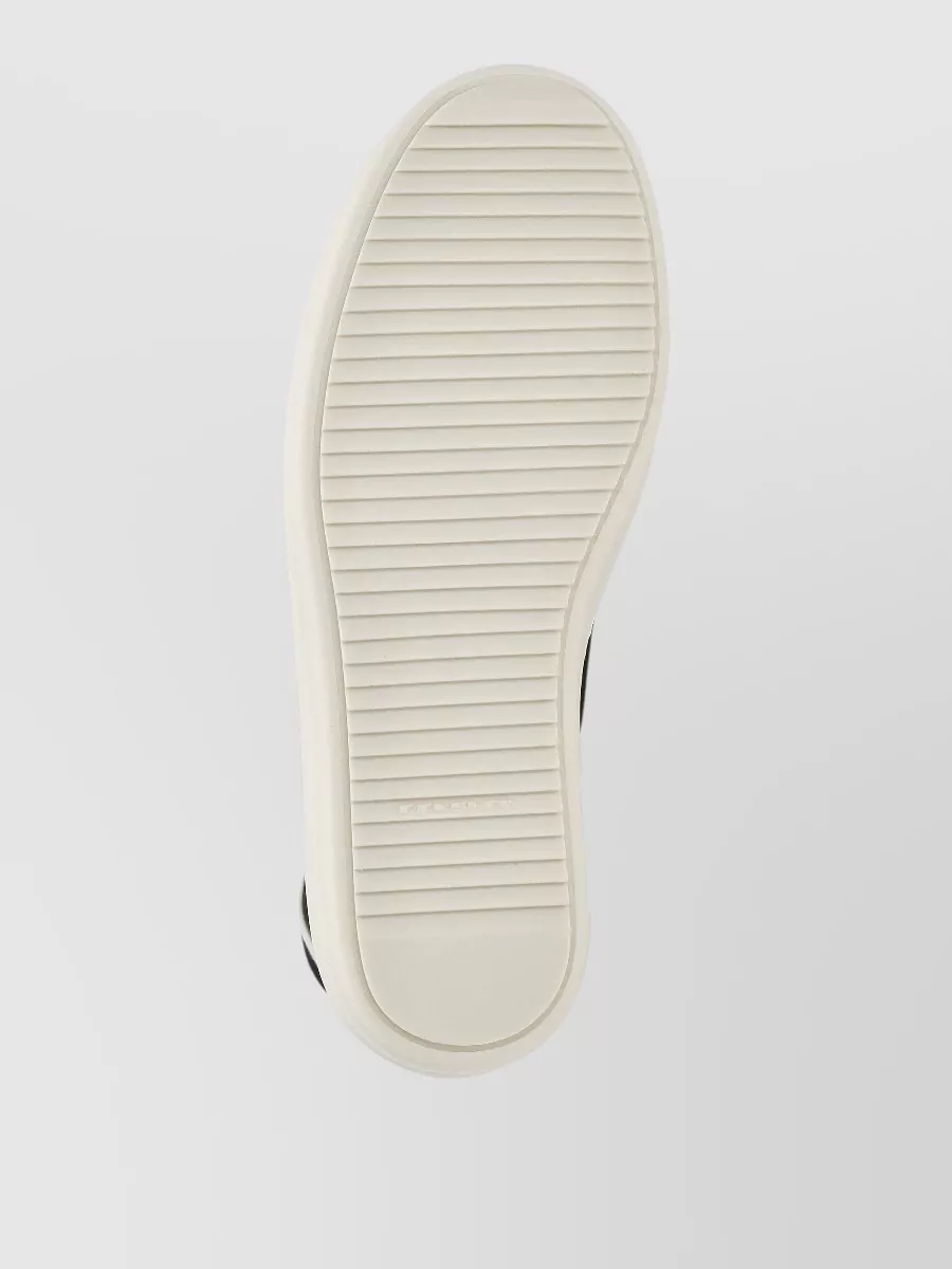 Rick Owens Drkshdw Canvas High-Top Sneakers