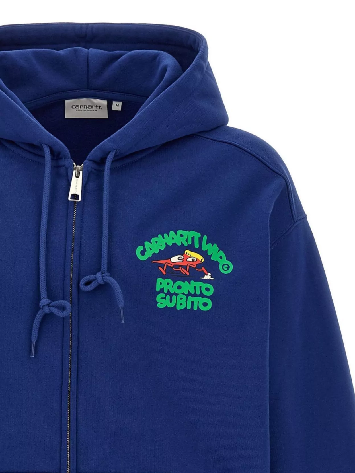 Carhartt Wip Hooded Sweat Jacket Graphic Print