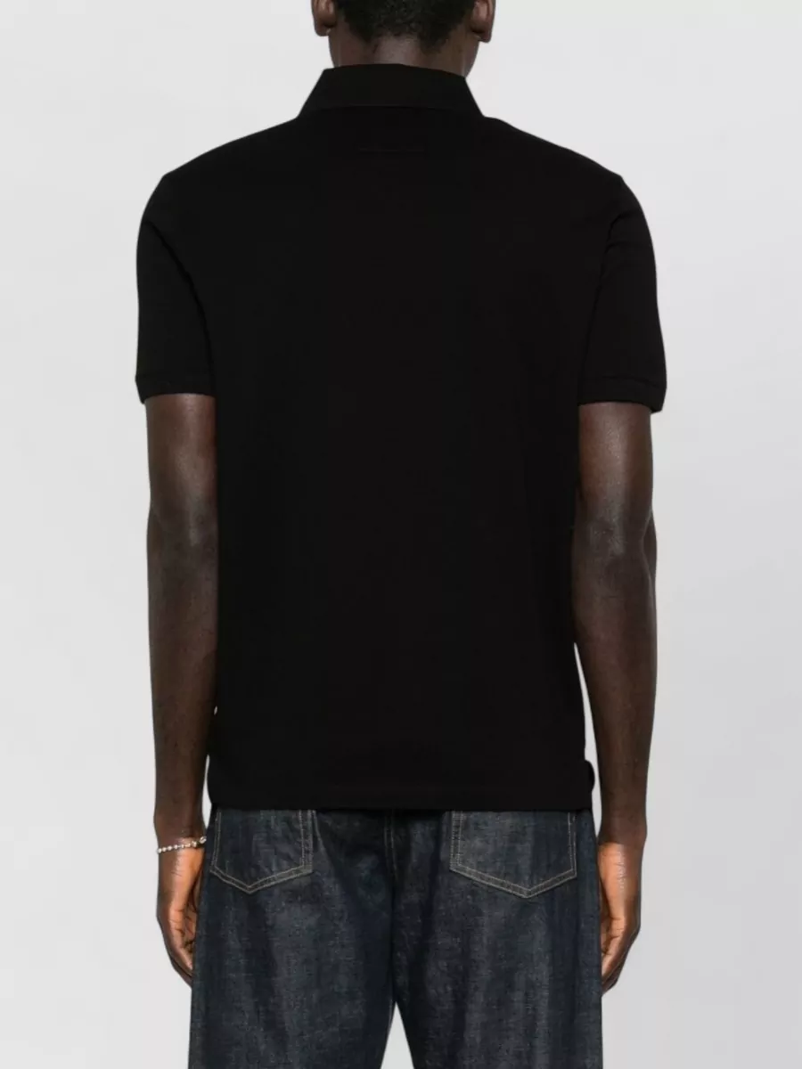 Emporio Armani Logo Cotton Polo Shirt Point Collar