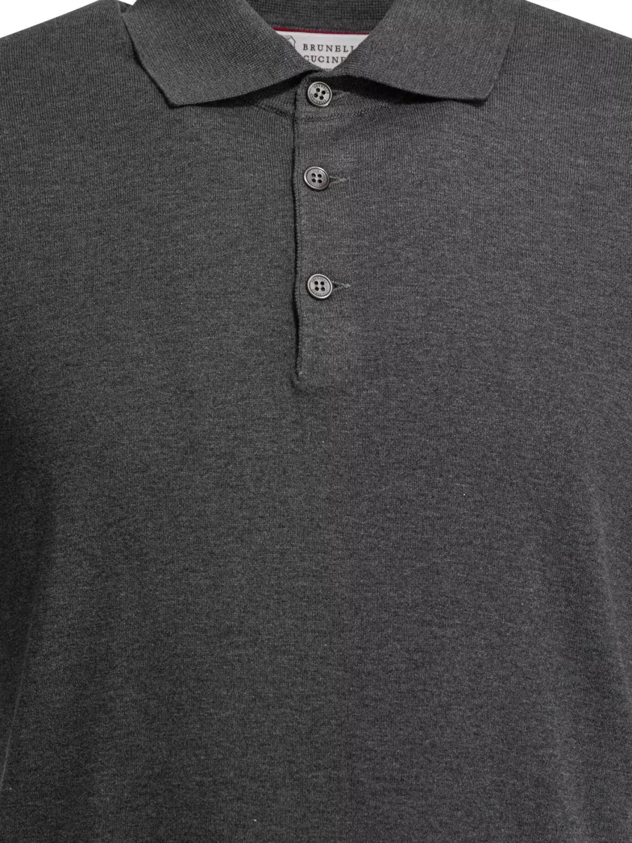 Brunello Cucinelli Cotton Polo Shirt