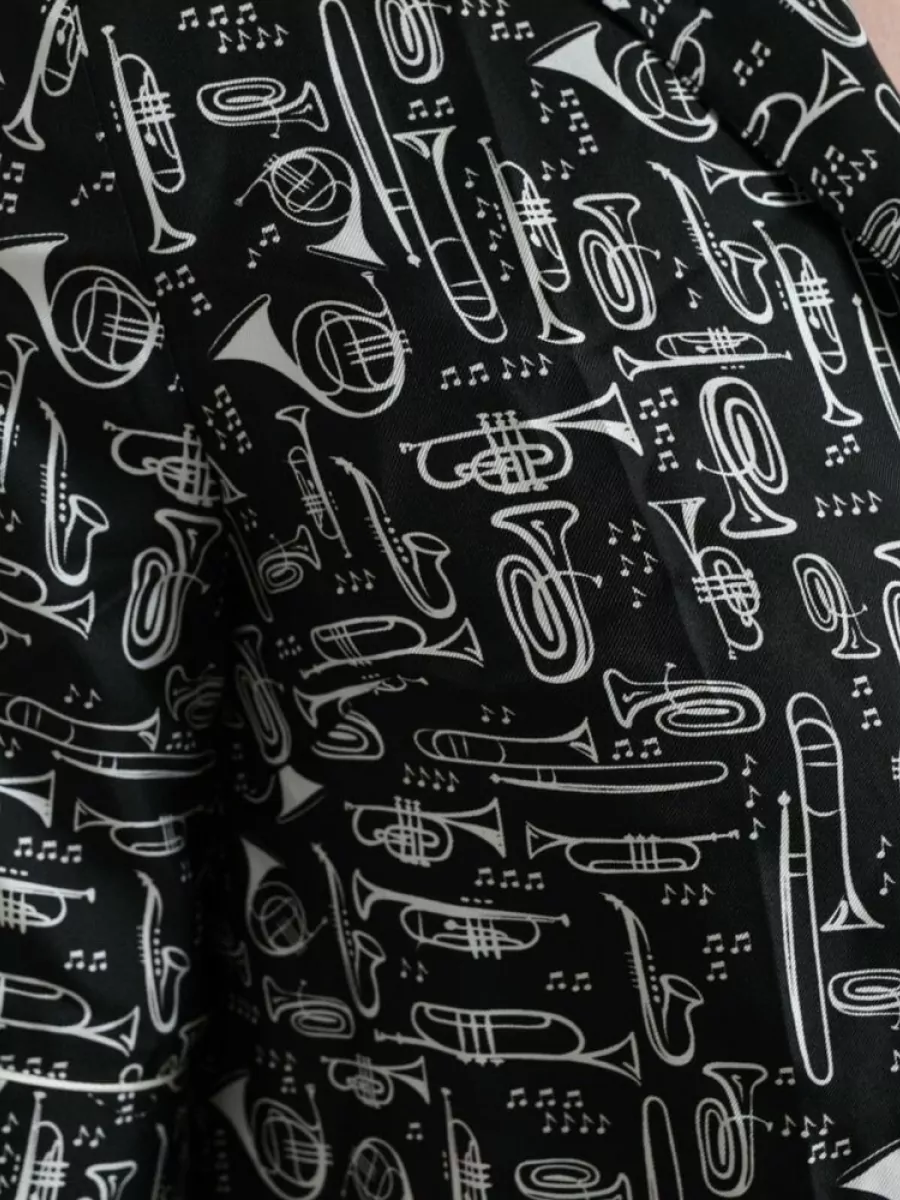 Dolce&Gabbana Silk Short-Sleeve Printed Polo Shirt