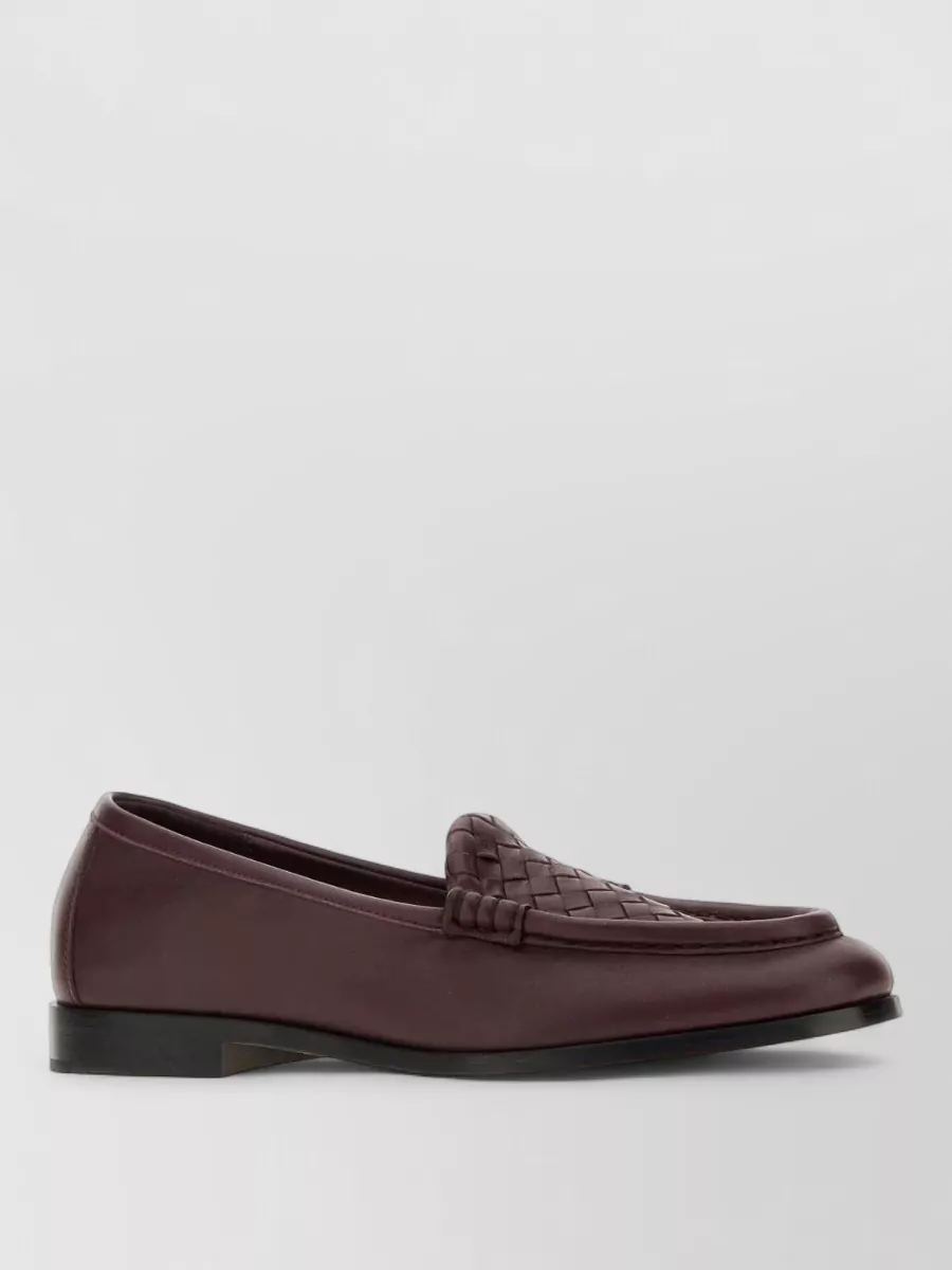 Bottega Veneta leather silenzio loafers