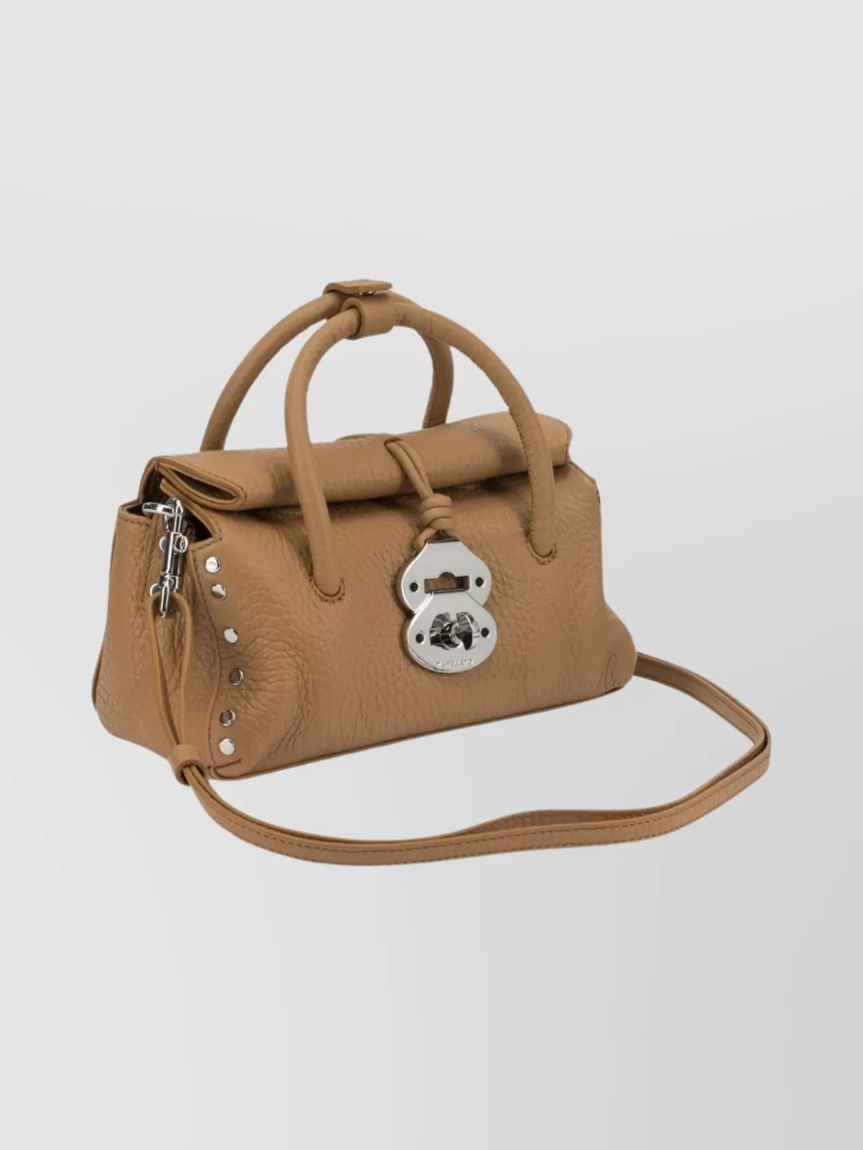 Zanellato Centauro Baby Small Leather Shoulder Bag